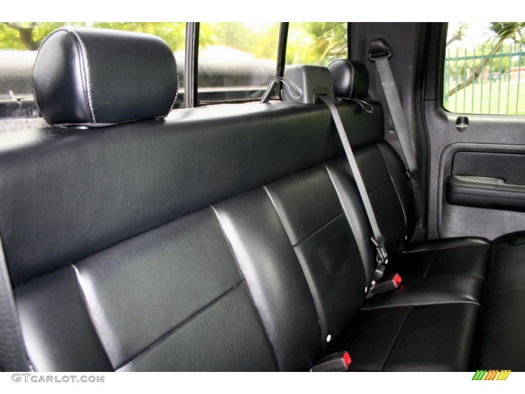 2004 F150 FX4 SuperCrew 4x4 - Black / Black photo #56