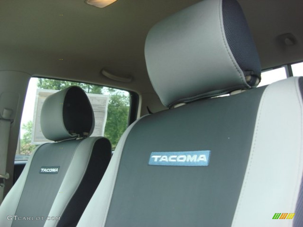 2007 Tacoma V6 SR5 Double Cab 4x4 - Impulse Red Pearl / Taupe photo #11