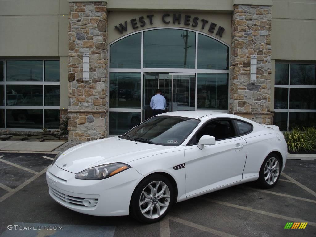 2007 Captiva White Hyundai Tiburon GT 5089448 Car
