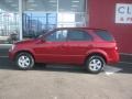 2009 Spicy Red Kia Sorento LX  photo #2