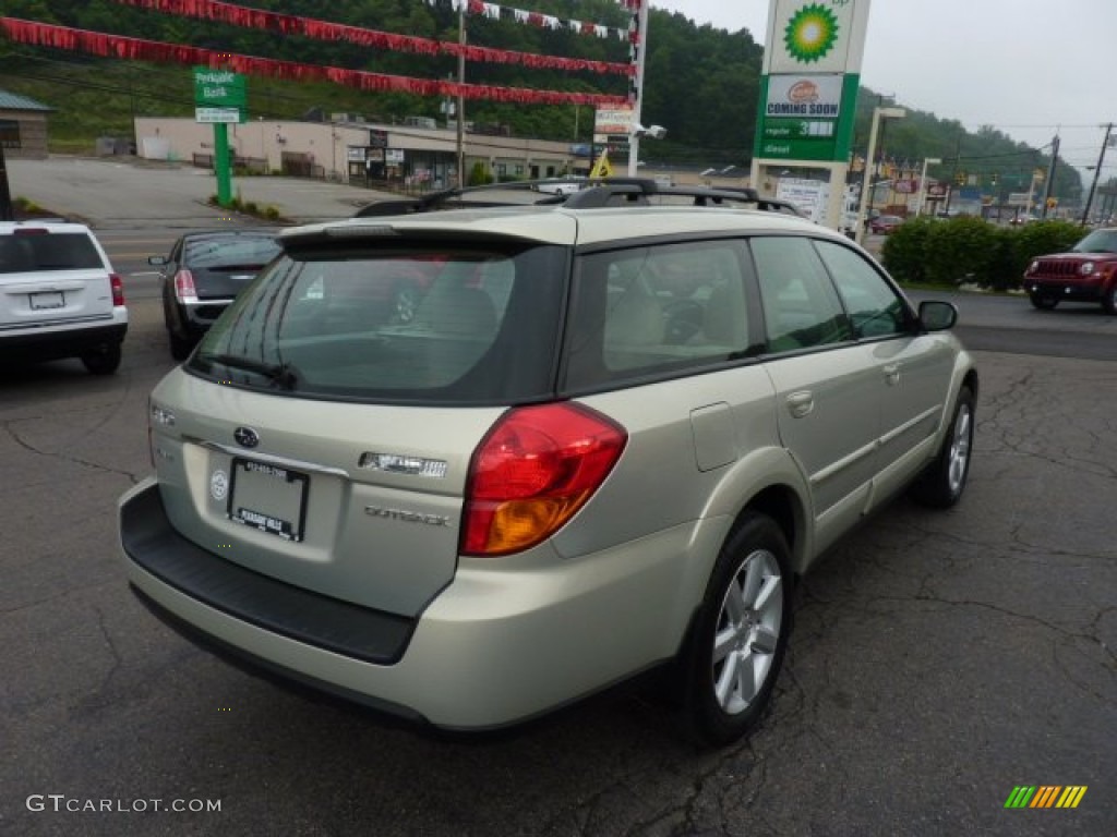 2007 Outback 2.5i Limited Wagon - Champagne Gold Opal / Taupe Leather photo #5