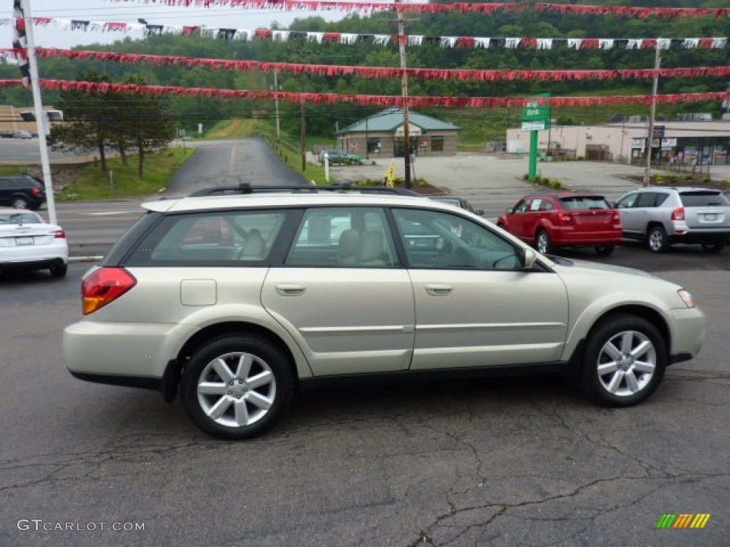 2007 Outback 2.5i Limited Wagon - Champagne Gold Opal / Taupe Leather photo #6