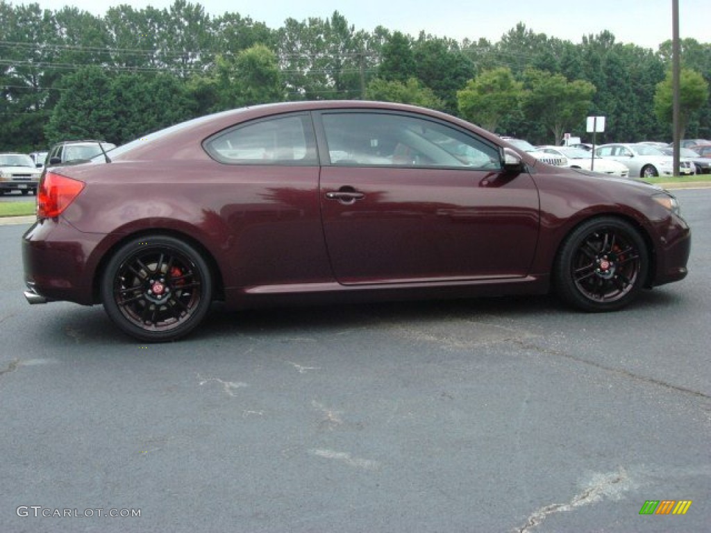 2007 tC  - Black Cherry Pearl / Dark Charcoal photo #6