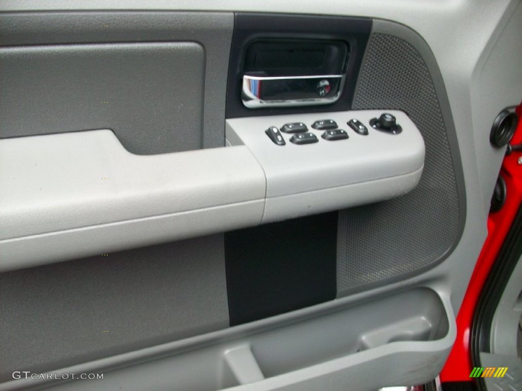 2006 F150 XLT SuperCrew 4x4 - Bright Red / Medium/Dark Flint photo #10