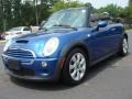 Hyper Blue Metallic 2005 Mini Cooper S Convertible