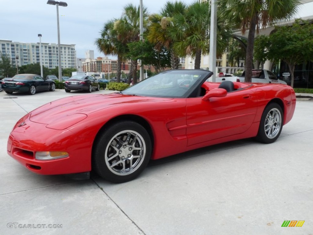 Torch Red 2002 Chevrolet Corvette Convertible Exterior Photo #51071723