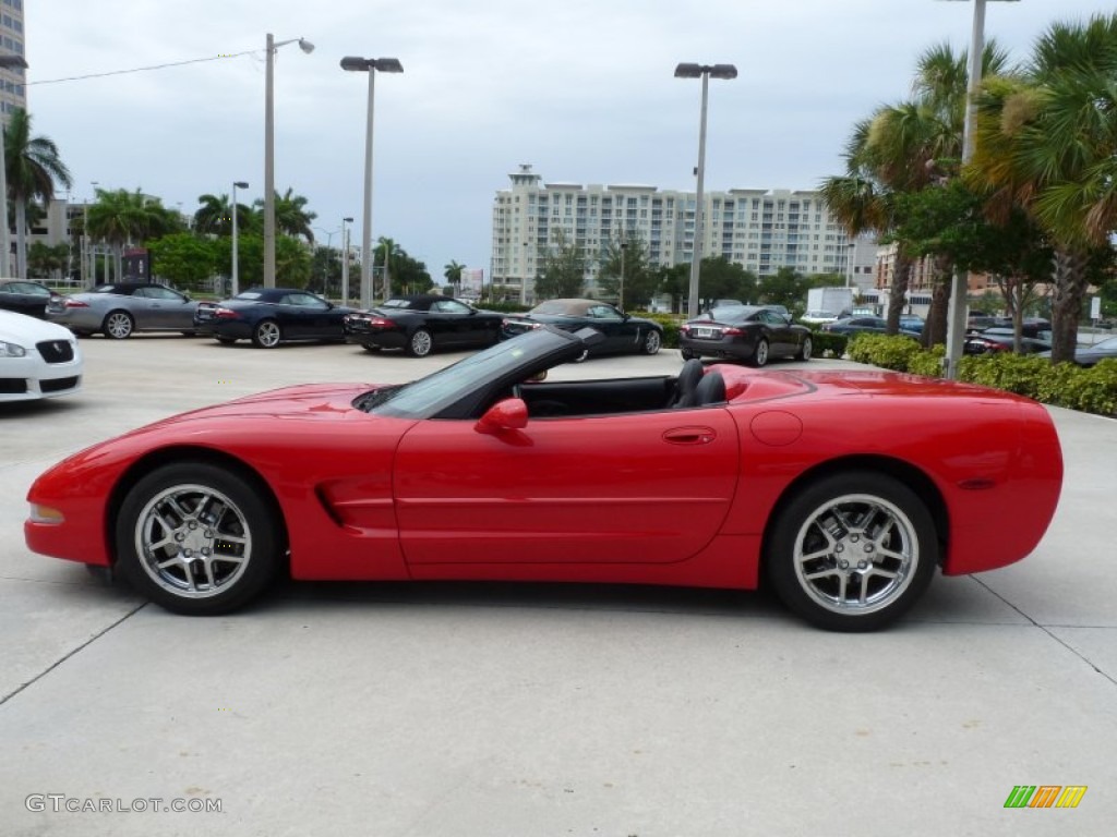 Torch Red 2002 Chevrolet Corvette Convertible Exterior Photo #51071732