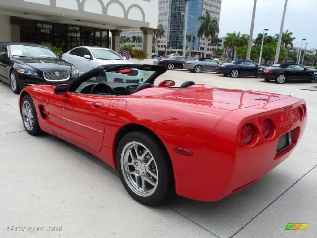 Torch Red 2002 Chevrolet Corvette Convertible Exterior Photo #51071747