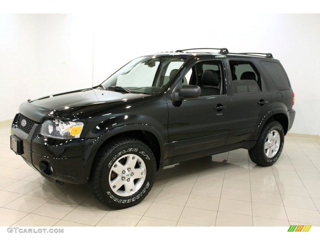Black 2007 Ford Escape Limited 4WD Exterior Photo #51071990