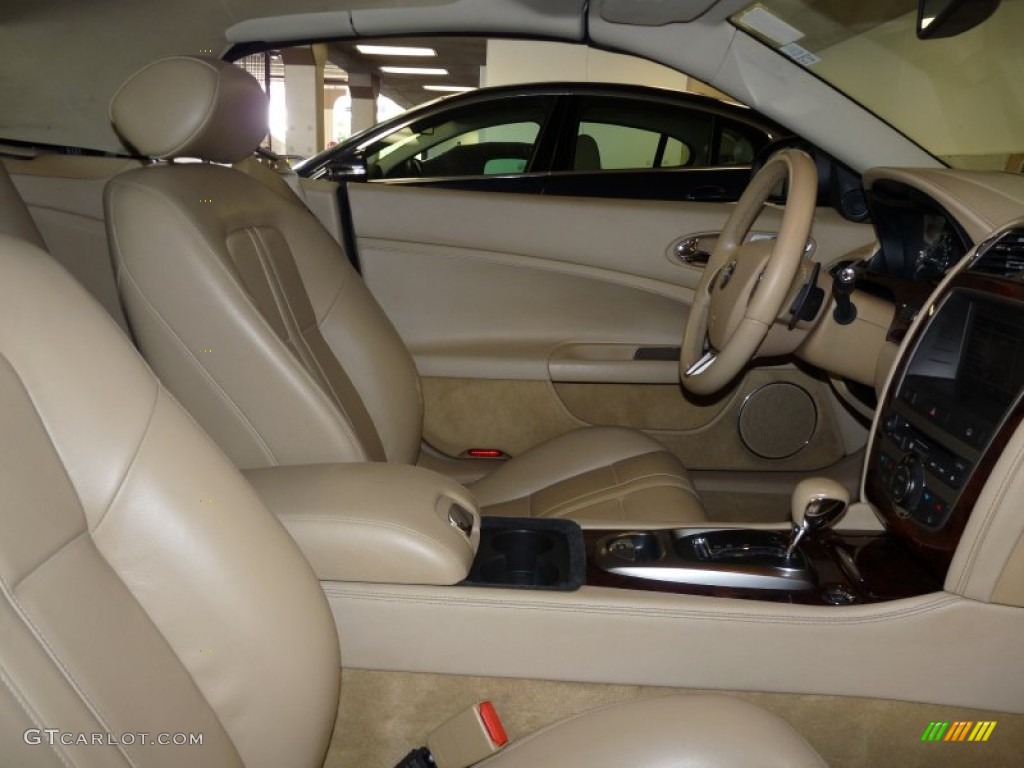 Caramel Interior 2007 Jaguar XK XK8 Convertible Photo #51072095