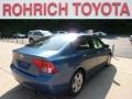 2008 Atomic Blue Metallic Honda Civic EX Sedan  photo #4