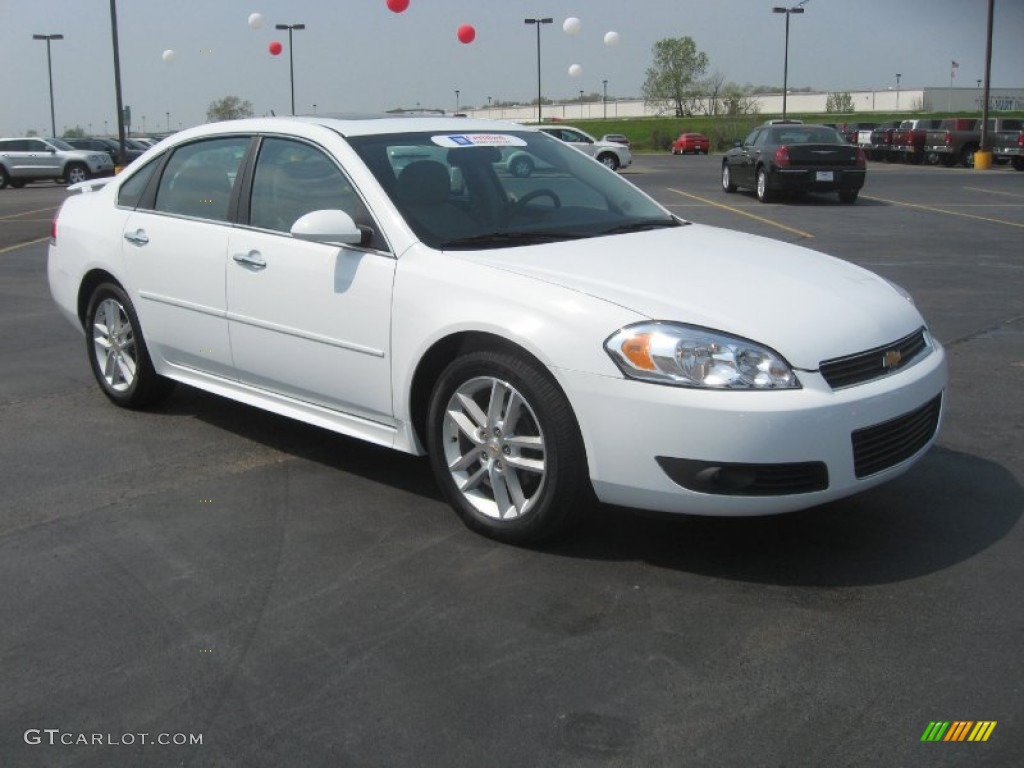 2011 Impala LTZ - Summit White / Gray photo #3