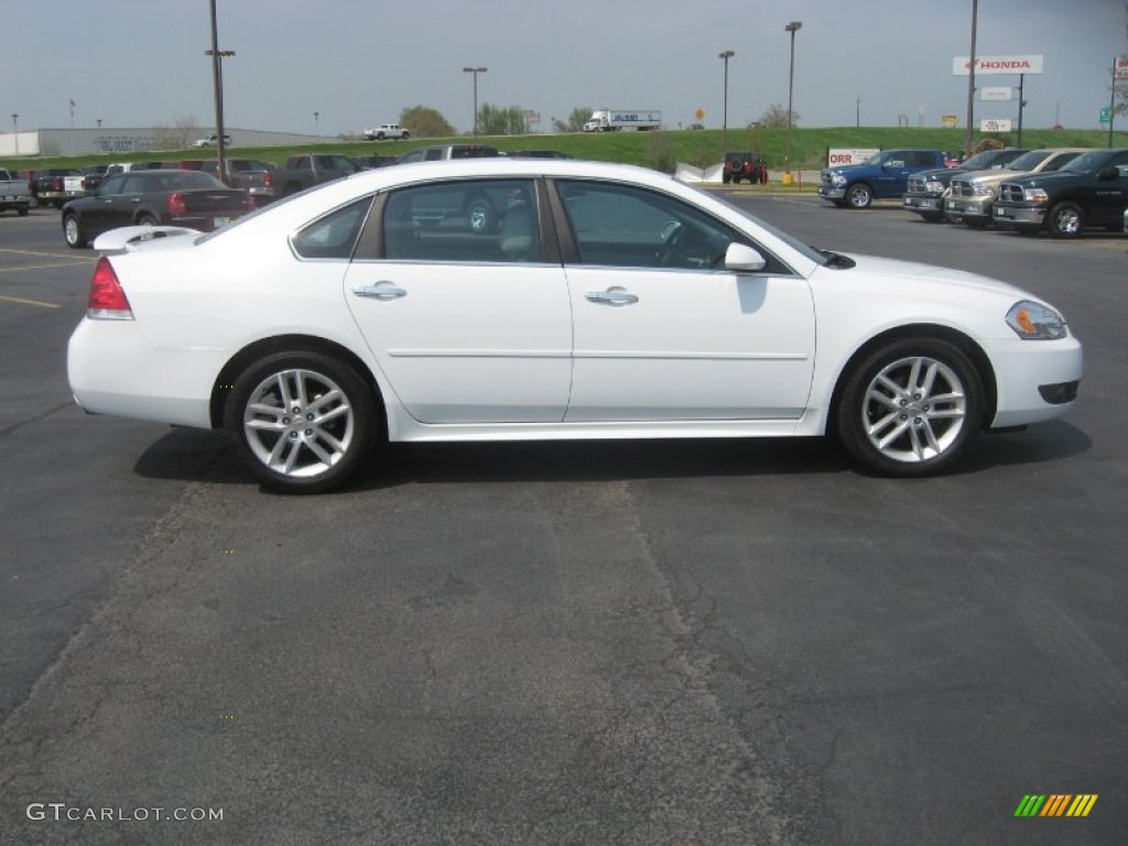 2011 Impala LTZ - Summit White / Gray photo #4