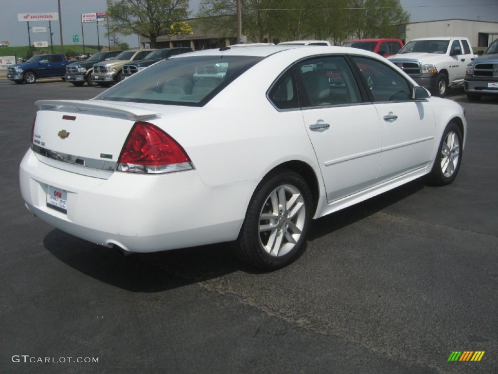 2011 Impala LTZ - Summit White / Gray photo #5