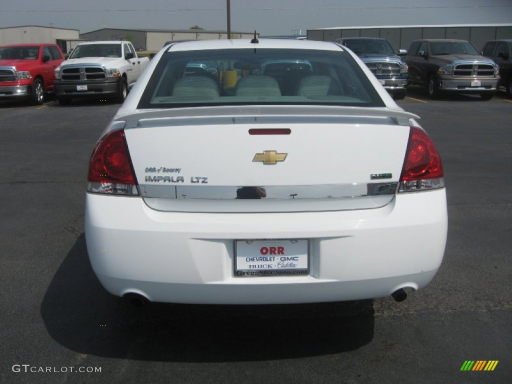 2011 Impala LTZ - Summit White / Gray photo #6