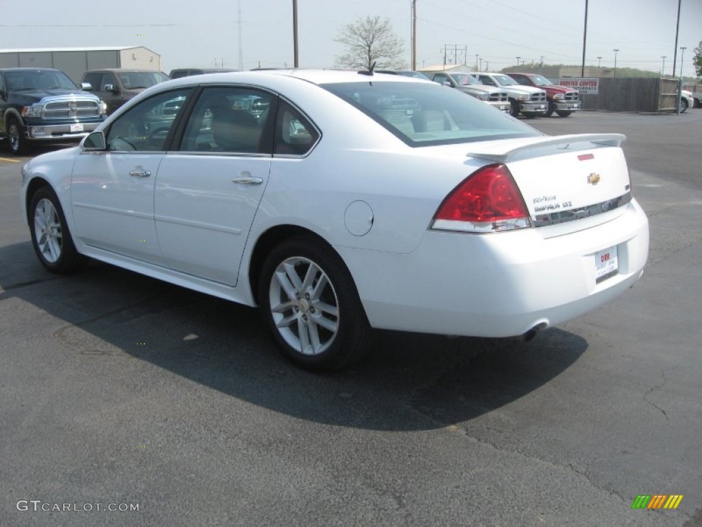 2011 Impala LTZ - Summit White / Gray photo #7