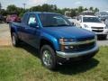 Aqua Blue Metallic 2011 Chevrolet Colorado LT Extended Cab Exterior