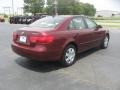 2009 Dark Cherry Red Hyundai Sonata GLS  photo #5