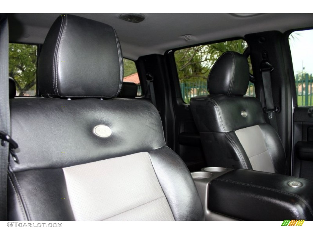 2005 F150 Lariat SuperCrew 4x4 - Oxford White / Black photo #45