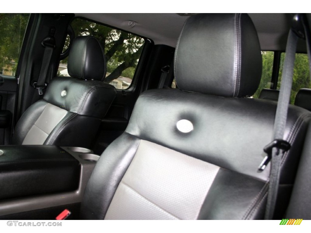 2005 F150 Lariat SuperCrew 4x4 - Oxford White / Black photo #46