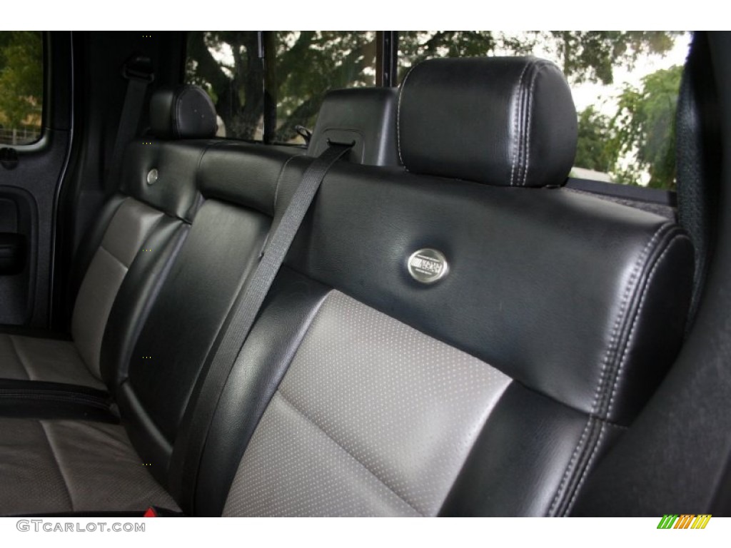 2005 F150 Lariat SuperCrew 4x4 - Oxford White / Black photo #53