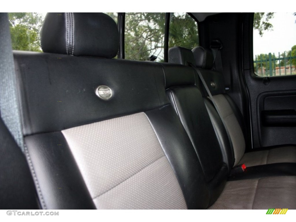 2005 F150 Lariat SuperCrew 4x4 - Oxford White / Black photo #54