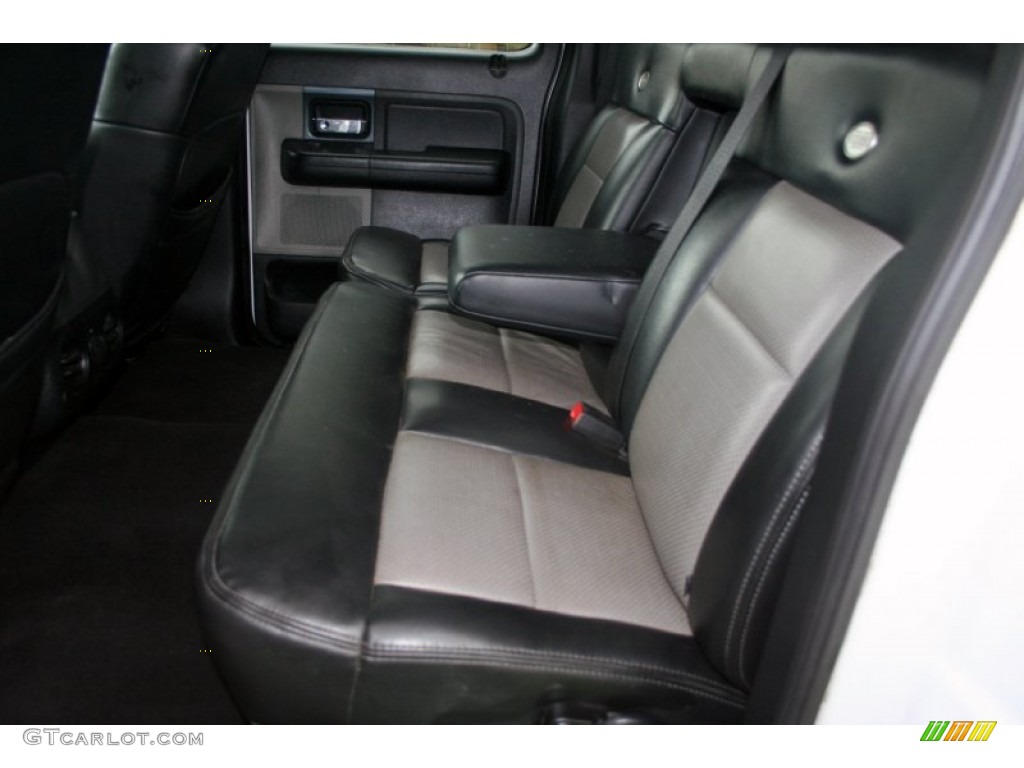 2005 F150 Lariat SuperCrew 4x4 - Oxford White / Black photo #55