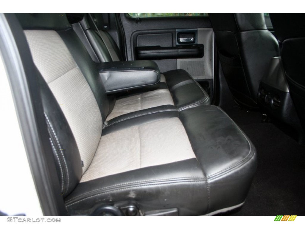 2005 F150 Lariat SuperCrew 4x4 - Oxford White / Black photo #56