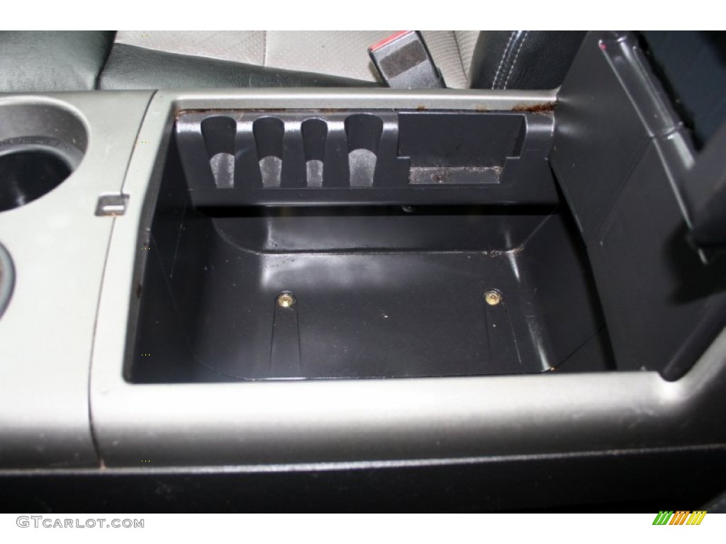2005 F150 Lariat SuperCrew 4x4 - Oxford White / Black photo #68
