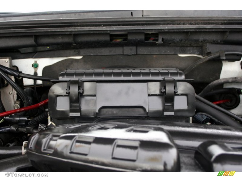 2005 F150 Lariat SuperCrew 4x4 - Oxford White / Black photo #98