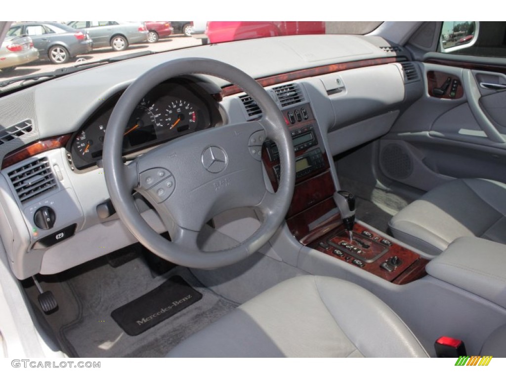 Ash Interior 2001 Mercedes-Benz E 320 4Matic Sedan Photo #51074675