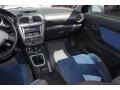 Blue Ecsaine/Black 2004 Subaru Impreza WRX STi Interior Color