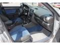 Blue Ecsaine/Black 2004 Subaru Impreza WRX STi Interior