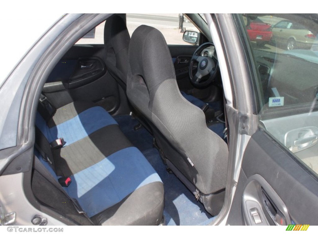 Blue Ecsaine/Black Interior 2004 Subaru Impreza WRX STi Photo #51075287