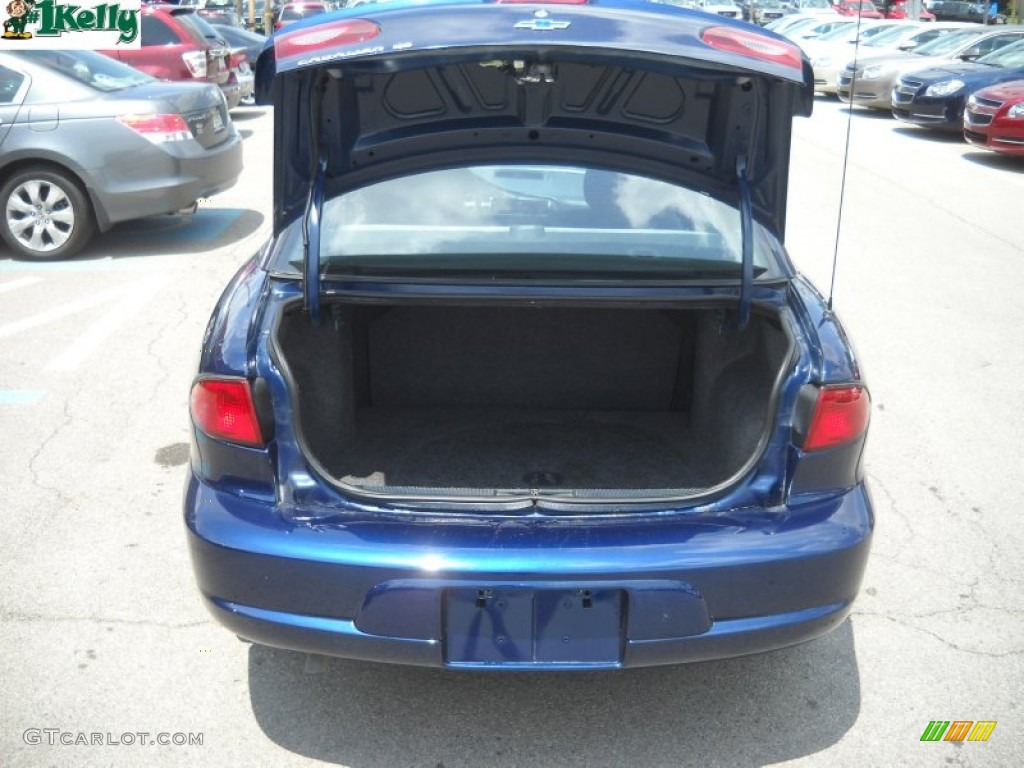 2002 Cavalier LS Coupe - Indigo Blue Metallic / Graphite photo #4