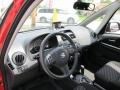 2009 Vivid Red Suzuki SX4 Crossover Touring AWD  photo #8