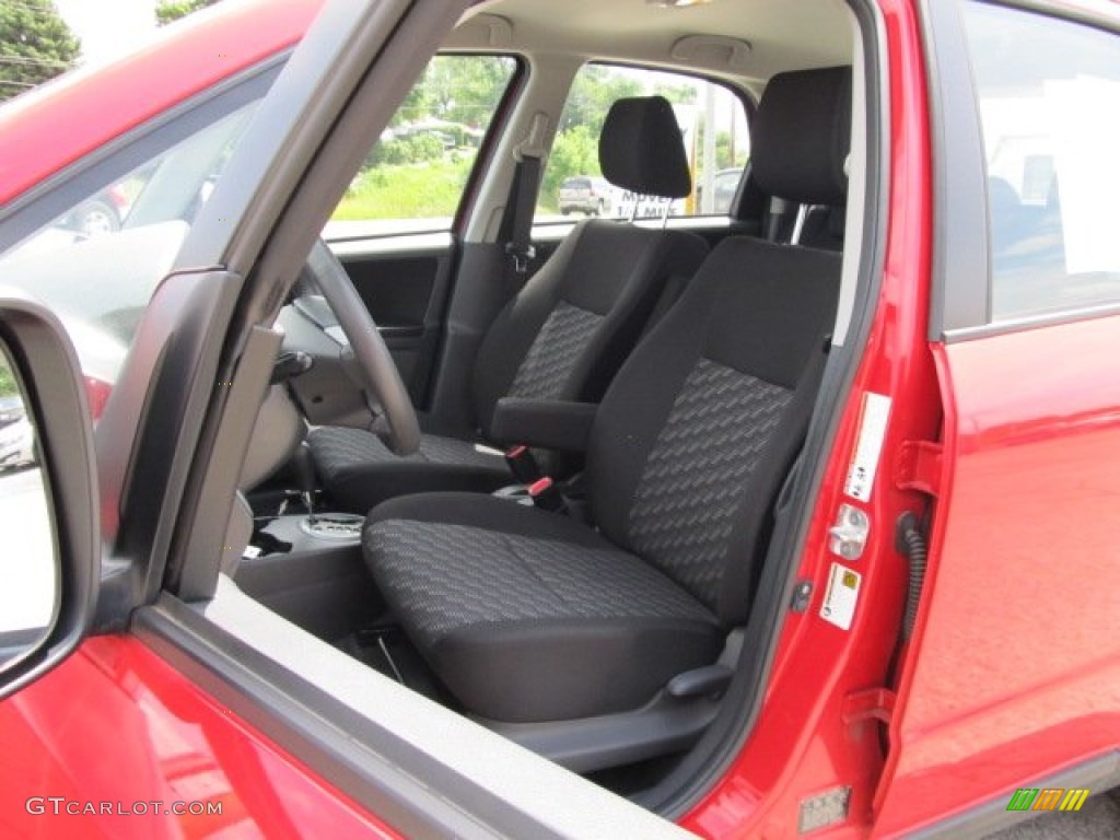 2009 SX4 Crossover Touring AWD - Vivid Red / Black photo #10
