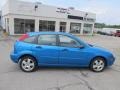 2007 Aqua Blue Metallic Ford Focus ZX5 SES Hatchback  photo #2