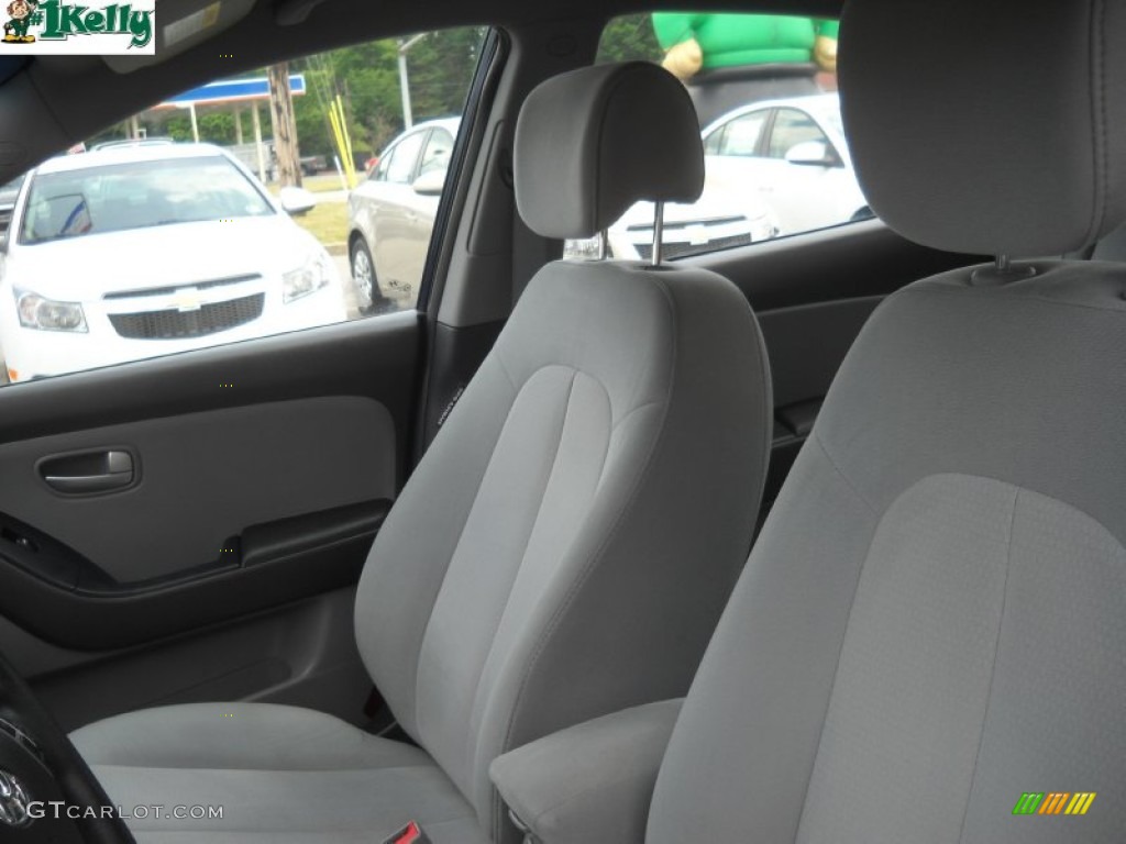 2009 Elantra SE Sedan - Regatta Blue / Gray photo #10