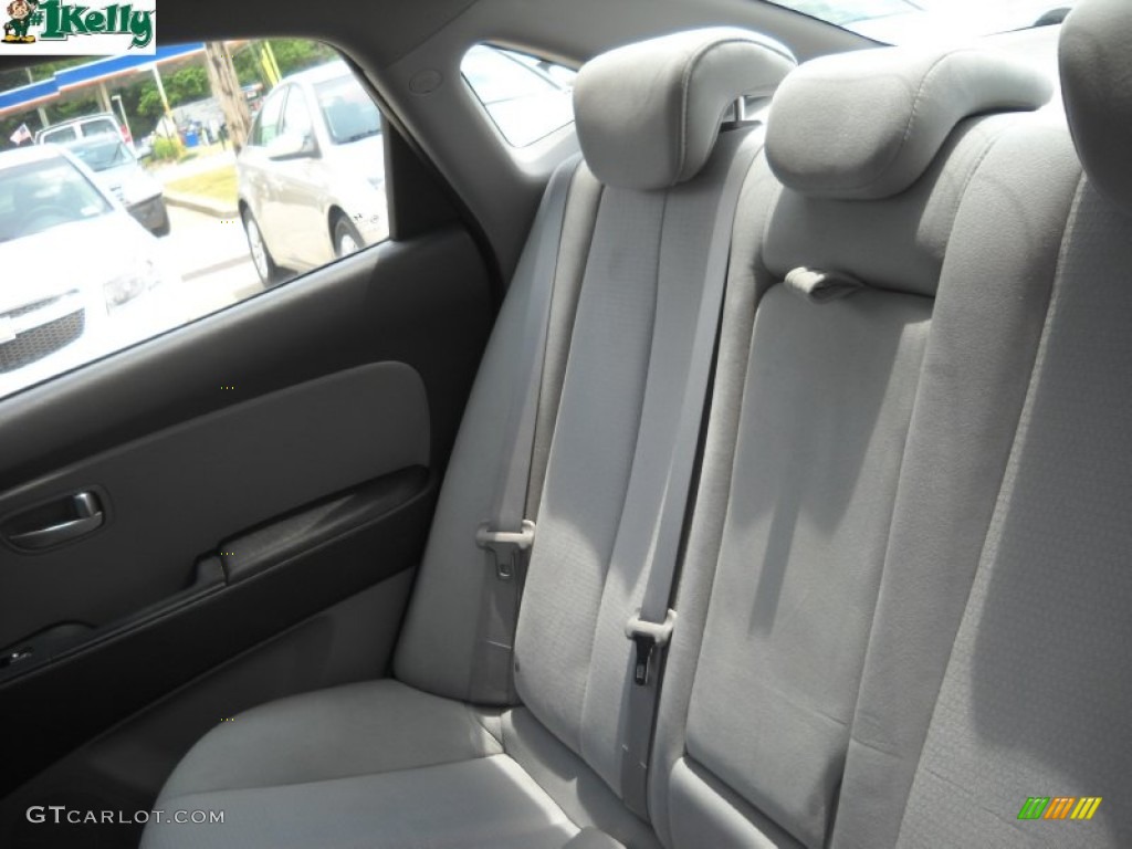 2009 Elantra SE Sedan - Regatta Blue / Gray photo #14