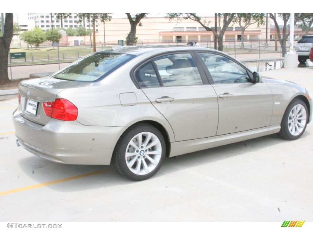 2011 3 Series 328i Sedan - Platinum Bronze Metallic / Beige Dakota Leather photo #3