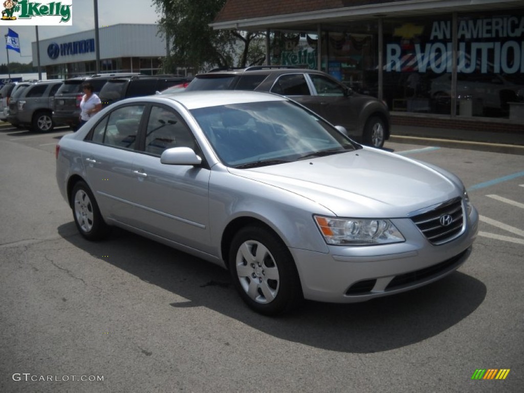 2010 Sonata GLS - Radiant Silver / Gray photo #1