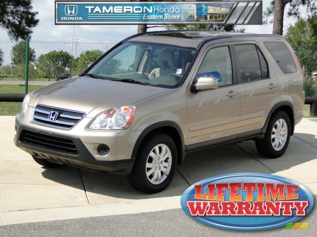 2005 CR-V Special Edition 4WD - Sahara Sand Metallic / Ivory photo #1