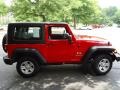 Red Rock Crystal Pearl - Wrangler X 4x4 Right Hand Drive Photo No. 7