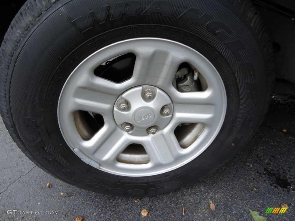 2008 Jeep Wrangler X 4x4 Right Hand Drive Wheel Photo #51078326