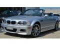 2003 Titanium Silver Metallic BMW M3 Convertible  photo #2