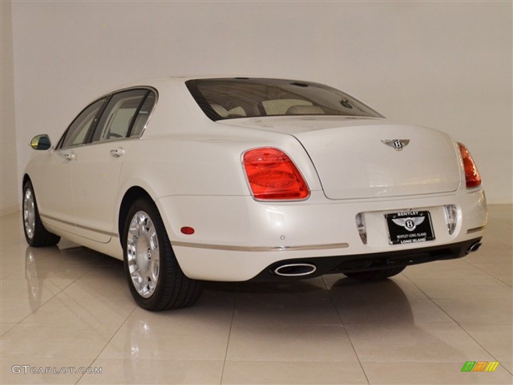 Ghost White Pearlescent 2011 Bentley Continental Flying Spur Standard Continental Flying Spur Model Exterior Photo #51080295