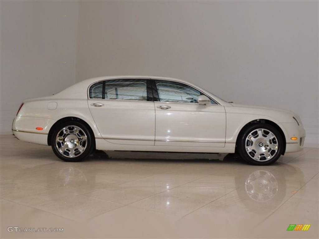 Ghost White Pearlescent 2011 Bentley Continental Flying Spur Standard Continental Flying Spur Model Exterior Photo #51080339