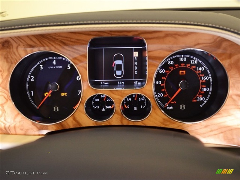 2011 Bentley Continental Flying Spur Standard Continental Flying Spur Model Gauges Photo #51080384