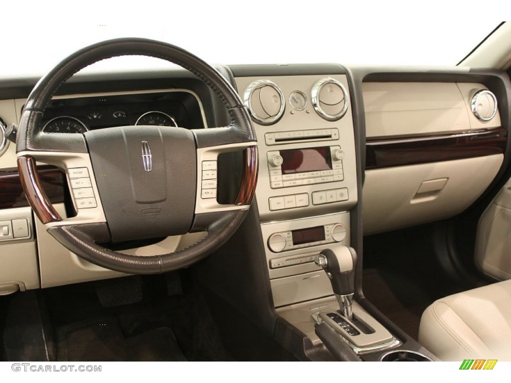 2008 MKZ AWD Sedan - Vapor Silver Metallic / Light Stone photo #12